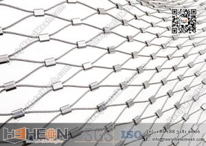 316L Stainless Steel Ferrule Wire Rope Mesh Netting | China Factory Direct Sales