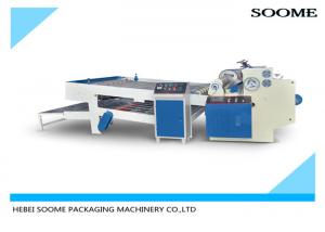 China 1800mm Corrugated Sheet Cutter Cardboard Production Line With Stacker Machine For Single Layers Production on sale