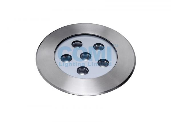 Buy 6 * 2W LED Underground Floor Light with Remote LED Driver , High Power LED In Ground Spotlights at wholesale prices