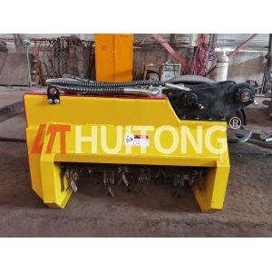 China excavator flail mower 3-5ton excavator lawn mower mini excavator flail mower hydraulic flail mower for mini excavator on sale