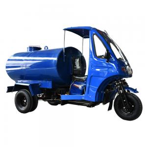 Quality 1.6*1.3 m Tank Size Electric kick Start Water Tank Tricycle for Oil Delivery in 2019 for sale