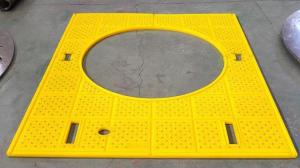 China Polyurethane Rubber Anti Slip Mat Drilling Rig Spare Parts Rotary Table Rig Floor Mats on sale