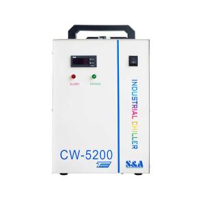China 220V Advertising Company Industrial Air Cooled Water Chiller CW-5200 with Performance on sale