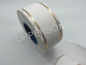 Quality Shiny Golden Line Cigarette Tipping Paper Filter Wrapping Paper for sale