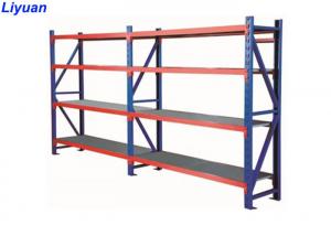Quality Steel Structure Boltless Long Span Shelving System , Heavy Duty Long Span Shelving for sale