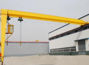 Quality MH Single Girder Gantry Crane Rail Outdoor Hoist Crane 10 Ton for sale