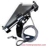 COMER antitheft for tablet framework with high security lock for pad displays