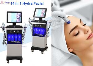 China 14 In 1 Hydra Facial Machines Oxygen Diamond Dermabrasion Jet Peel Hydro Machine on sale