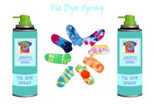 Quality Multi Colorful 200ml Tie Dye Spray Paint DIY For Clothing Scarves Stockings for sale