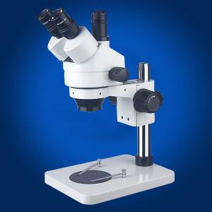 Quality Real Trinocular 7-45X Zoom Stereo Microscope 20mm for sale