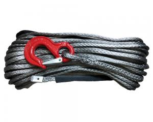 Quality Grey 12mm High Strength UHMWPE Rope for Scrap Recycling for sale