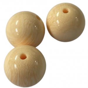 Quality Fancy Plastic Bead Buttons With One Hole Faux Wood Effect 24L Use On Garment Accessories for sale