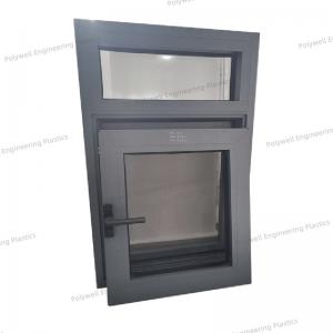 China Sound Proof Aluminum Frame Door Casement Sliding Window Tilt Turn Window on sale