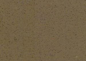 Solid Surface Imitation Stone Wall Panel / Dark Brown Granite Quartz Countertop