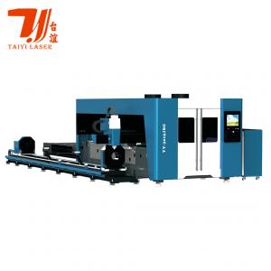 Quality TY-3015JBG 1000W - 6000W CNC Fiber Laser Cutter Metal Tube SS Pipe Laser Cutting Machine for sale