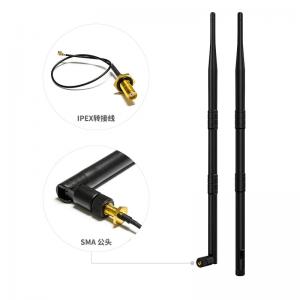 Quality PC PBT 2.4G 3M Sticky WiFi Patch Antenna SMA Male 2.4G WiFi Direct Antenna Free Sample for sale