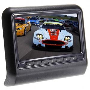 Quality 9 HD Digital Car Pillow Monitors Chinese And English OSD Removable Design for sale