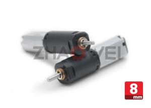 China 8mm 4.2V 200g.cm DC Gear Motor Low Rpm ,  Transmission micro planetary gear motor on sale