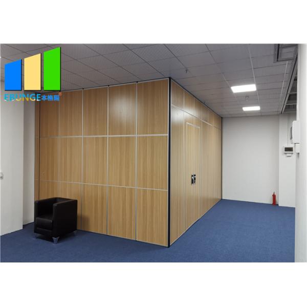 Multi Function Hall Fire Resistant Folding Door Partition Wall For Five Star Hotel