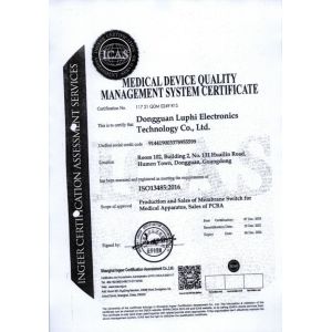 Dongguan Luphi Electronics Technology Co., Ltd. Certifications