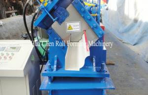 China Run Copper Half Round Seamless Gutter Machine with manual Decoiler on sale