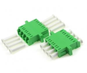 Quality 4 Cores Fiber Optic Adapters , LC Connector Adapter With Flange for sale