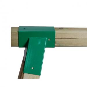 China SC-060 3-Way Square Wooden Swing Set Frame and Corner Brace Bracket for Support Items on sale
