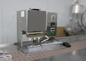 China Hot Press 900w Coffee Pods Sealing Lids Machine on sale