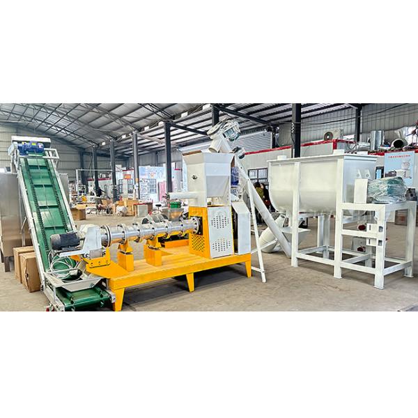 High Performance Floatng Fish Food Extruding Line 5000kg/Hour