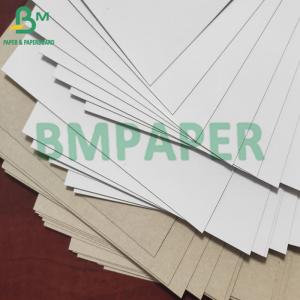 China Grey Back GD2 Coated Duplex Board Paper Recycled Pulp Material White Top on sale