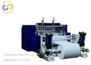 Quality Automatic thermal paper roll slitting machine, thermal paper roll cutting machine for sale