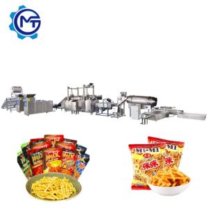 Buy cheap Fried Wheat Snack Food Production Line 51kw from wholesalers
