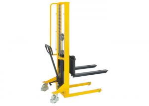 Quality Safety Manual Pallet Stacker 1600mm Lifting Height 1.5 Ton CE Certification for sale