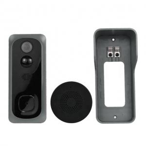 China Anti Theft IP54 Smart Video Doorbell 1080p Hd Wireless Peephole Cam Door Bell on sale