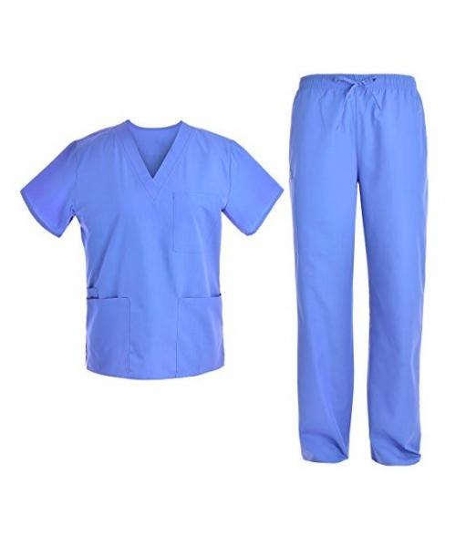 Buy Women Disposable Surgical Scrubs Hydrophobic Durable With High Stretch Strength at wholesale prices