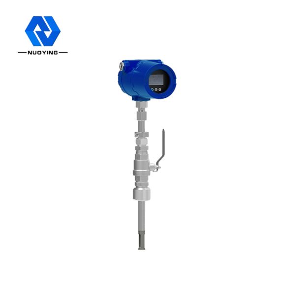 1% Accuracy Insertion Type Thermal Mass Flow Meter For Natural Gas 10mm 100mm