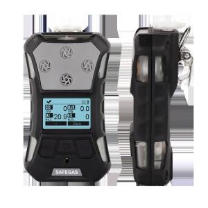 China Portable Handle O2 Co H2s Ex Multi Gas Detector With IP67 Explosionproof on sale