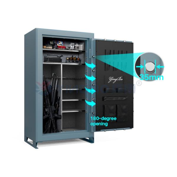 Gun And Document Safe Anti Theft Digital Electronic Safe Box Fireproof Metal Box