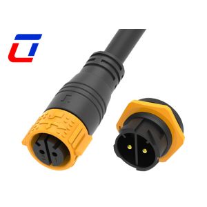Buy cheap 50A Female Molded Cable Connector Quick Lock 2 Pin Male Waterproof Panel from wholesalers