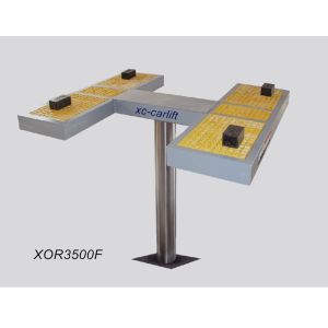 Buy cheap Low Cost In Ground Hydraulic Car Lifts Long Platform One Column Underground Auto from wholesalers