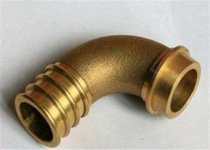 China Brass Casting Sand Casting Copper Copper Alloy Non Ferrous Screw Nut Durable on sale