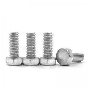 Quality High Strength Aluminum Hex Head Bolts Size M6x16mm Screws for sale