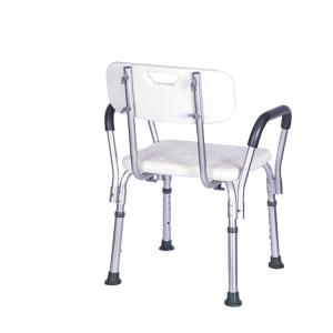 Quality Anti Slip Safest Shower Chair Brushed Aluminum Shower Bench for sale