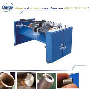 China CNC 50mm Pipe Chamfering Machine Pipe Metalworking Jobs Tube End Deburring Machine on sale