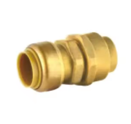 Buy cheap Brass Push-Fit Coupling Connector for Copper PEX Pipes from wholesalers