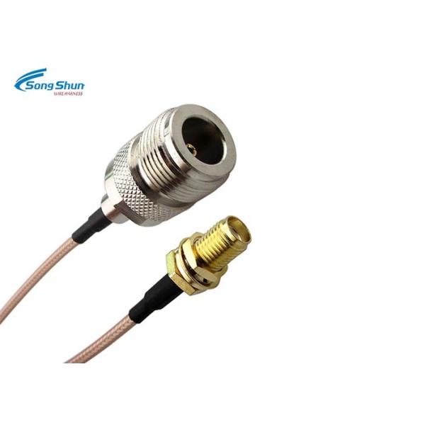 N - Type Female RF Cable Assemblies RG316 Jumper SC Conductor Wireless Communication