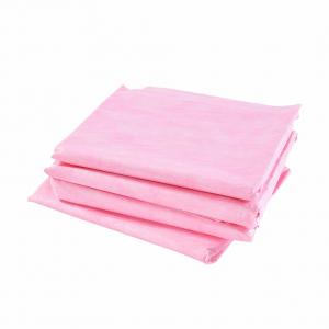 China Non Woven Fabric Spunbonded Disposable Medical Bed Sheets for Hospital / Spa on sale
