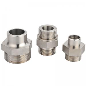 Quality Stainless Steel Male Hexagon Drive Pipe Fitting Nipple with External Thread as Drawing for sale