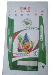 Quality BOPP Coat Urea Fertilizer Packaging Bags Moisture Proof With Double Sides / Single Sides for sale