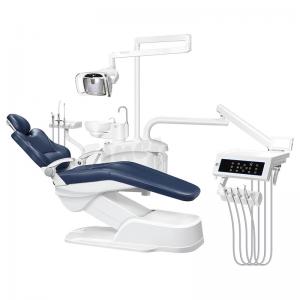 Quality Adjustable Positioning Electric Dental Chair With LED Lights for sale